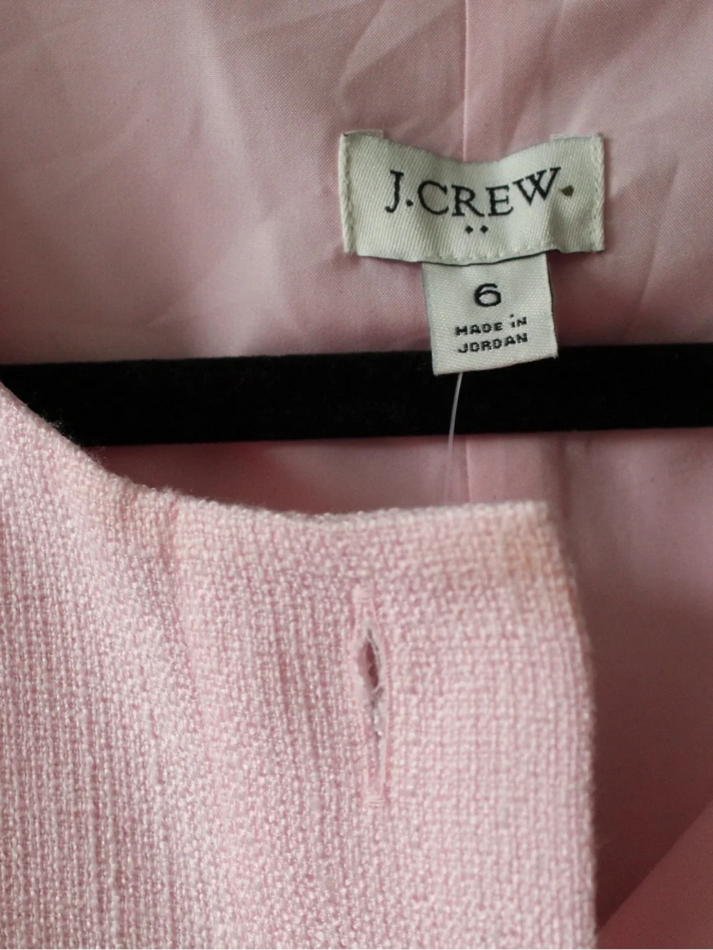 J. Crew sleeveless shift
